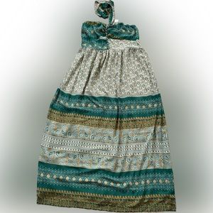 Anthropologie “Tiny” Halter Dress szXL NWT